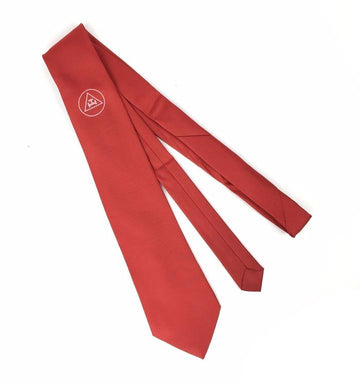 Masonic 100% silk Royal Arch RA Silk Tie with embroided Logo